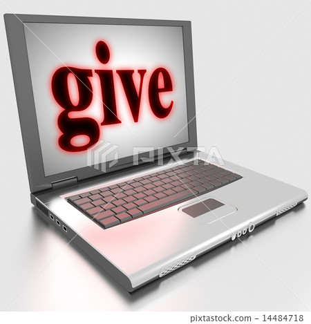 give word on laptop give word on laptop 14484718