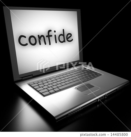 confide word on laptop confide word on laptop 14485800