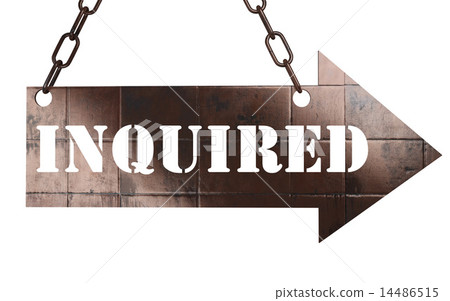 inquired word on metal pointer inquired word on metal pointer 14486515