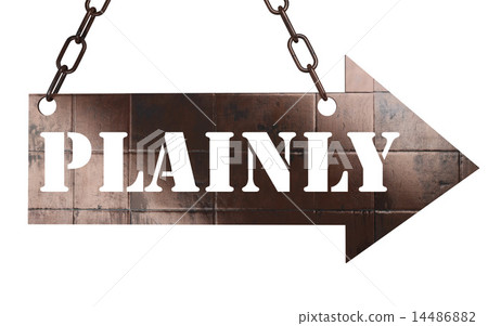 plainly word on metal pointer plainly word on metal pointer 14486882