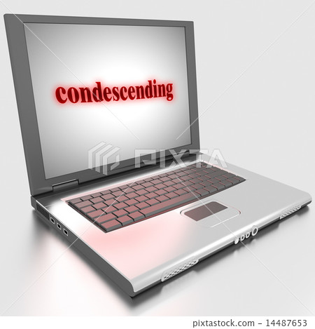 condescending word on laptop condescending word on laptop 14487653