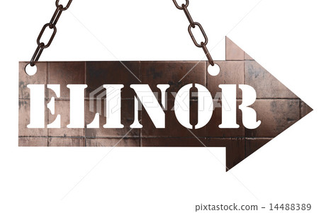 elinor word on metal pointer elinor word on metal pointer 14488389
