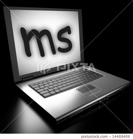 Word on laptop Word on laptop 14488409