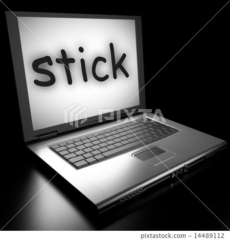 Word on laptop Word on laptop 14489112