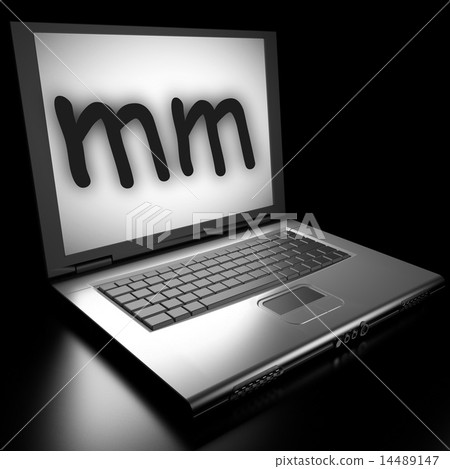 Word on laptop 14489147