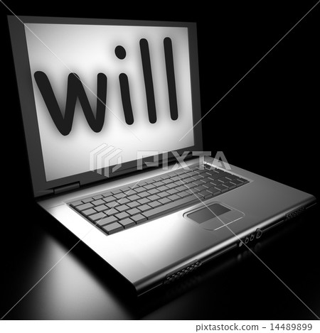 Word on laptop Word on laptop 14489899