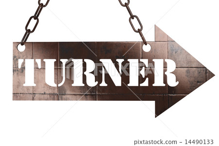 turner word on metal pointer 14490133