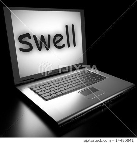 Word on laptop 14490841