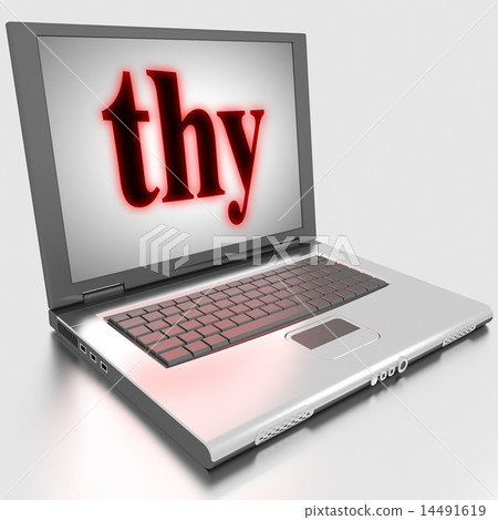 thy word on laptop thy word on laptop 14491619