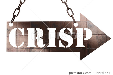 crisp word on metal pointer crisp word on metal pointer 14491637