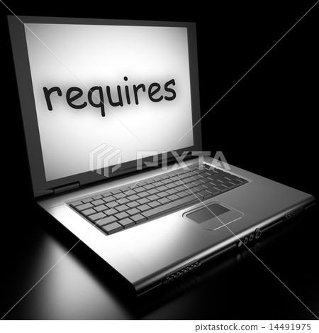 Word on laptop 14491975