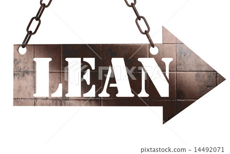 lean word on metal pointer lean word on metal pointer 14492071