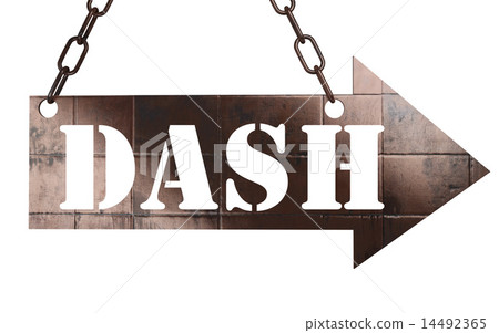 dash word on metal pointer dash word on metal pointer 14492365