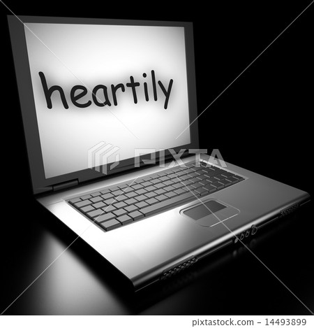 Word on laptop 14493899