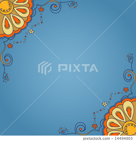 Background with ornamental pattern Background with ornamental pattern 14494803
