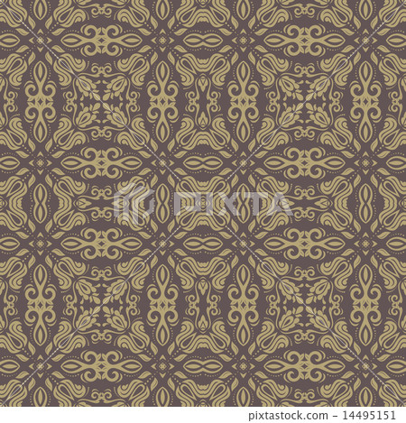 Orient Seamless Vector Pattern. Abstract Background Orient Seamless Vector Pattern. Abstract Background 14495151