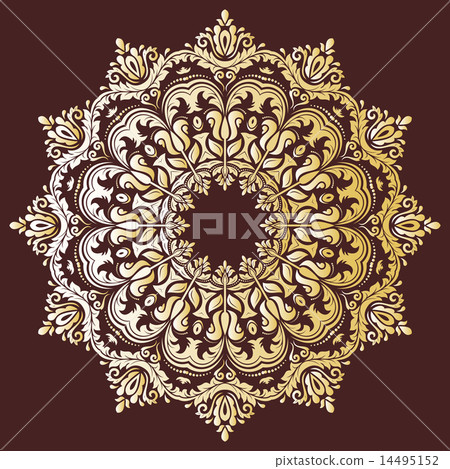 Orient Vector Pattern. Abstract Background 14495152