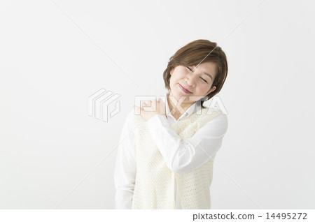 Stiff shoulder Middle female Stiff shoulder Middle female 14495272