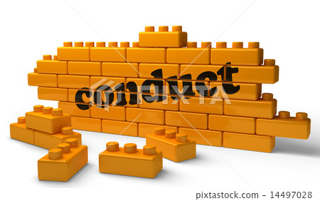 conduct word on yellow brick wall conduct word on yellow brick wall 14497028