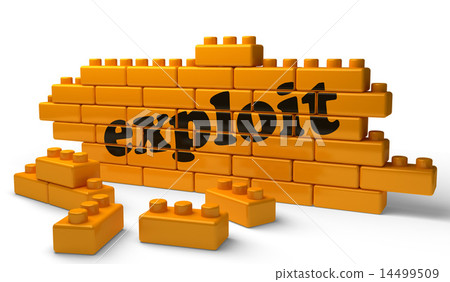 exploit word on yellow brick wall 14499509