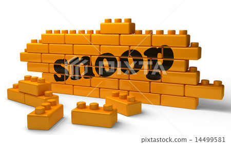 snoop word on yellow brick wall 14499581