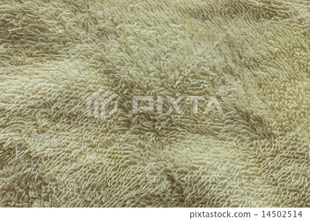 Yellow towel texture background Yellow towel texture background 14502514