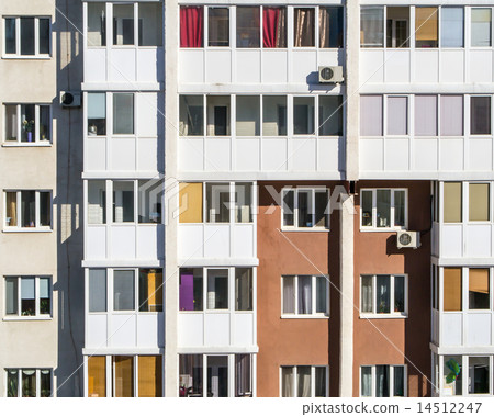Apartment Buildings Pattern 14512247