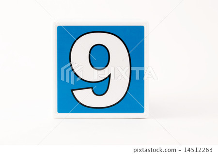 Number 9 Child's Building Block Number 9 Child's Building Block 14512263