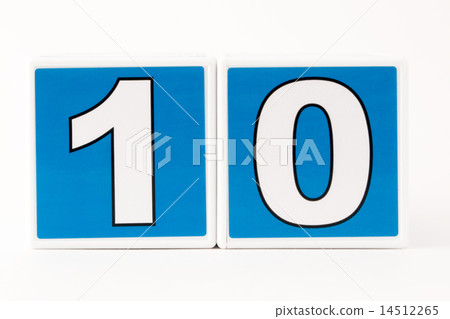 Number 10 Child's Building Block Number 10 Child's Building Block 14512265