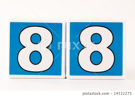 Number 88 Child's Building Block Number 88 Child's Building Block 14512275