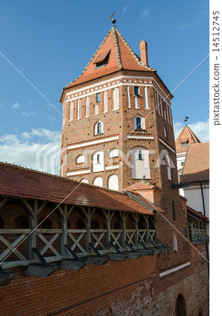 Belarus. Tower of Mir Castle 14512745