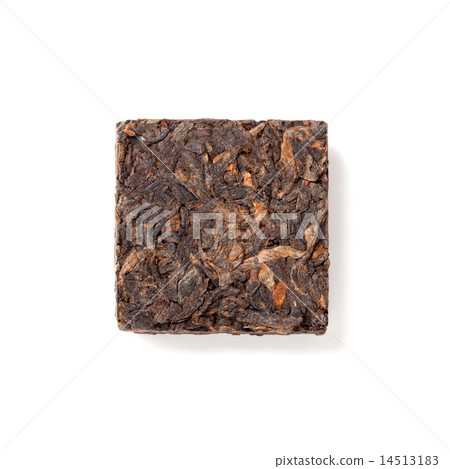 Small briquette of black Chinese Shu Pu-erh tea Small briquette of black Chinese Shu Pu-erh tea 14513183