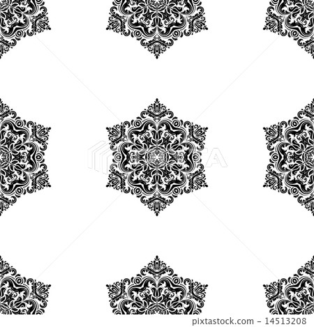 Orient Seamless Vector Pattern. Abstract Background Orient Seamless Vector Pattern. Abstract Background 14513208