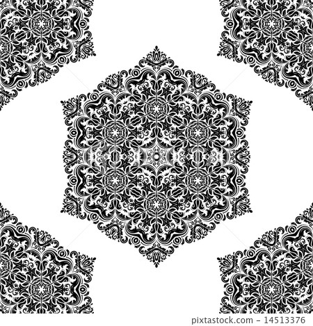 Orient Seamless Vector Pattern. Abstract Background Orient Seamless Vector Pattern. Abstract Background 14513376