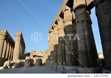 Temple of Luxor Amenhotep III garden in the world 14513785