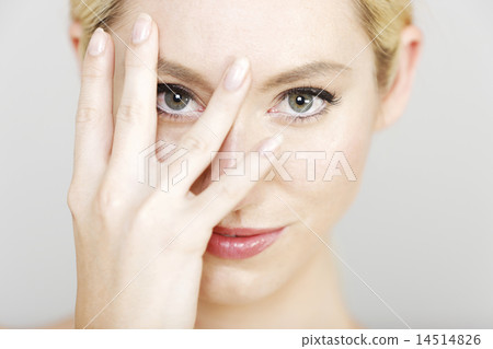 Attractive woman in beauty pose Attractive woman in beauty pose 14514826