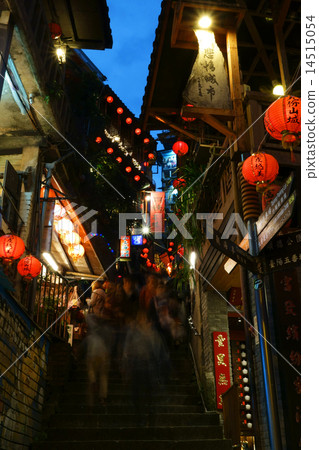 九份的傍晚風光 14515054