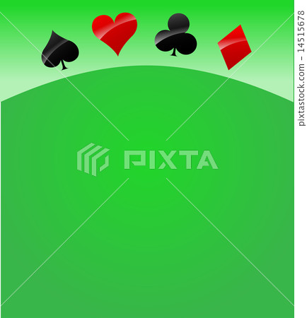 Vector casino cards background 14515678