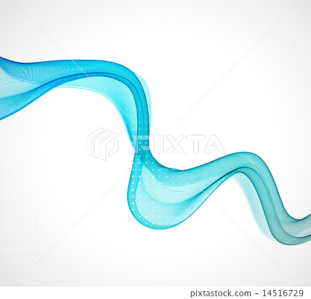 Abstract transparent wave background Abstract transparent wave background 14516729