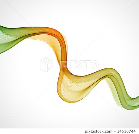 Abstract transparent wave background Abstract transparent wave background 14516744
