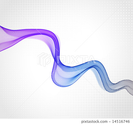 Abstract transparent wave background Abstract transparent wave background 14516746