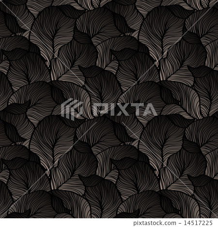 Abstract vintage seamless damask pattern 14517225