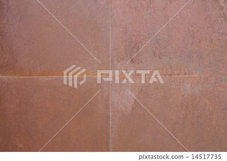 Rusted iron plate 14517735