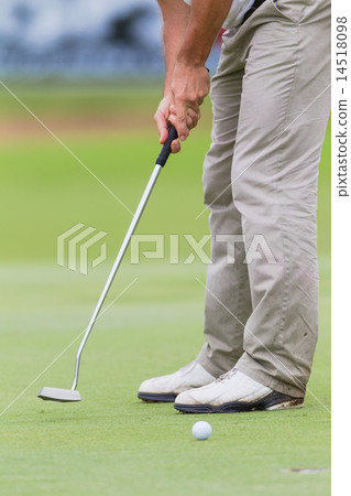 Golf Putting Unidentified 14518098