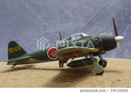 Mitsubishi zero type ship's fighter 52 type -2 14518308