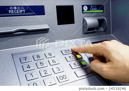ATM - entering pin 14519246