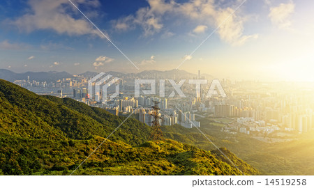 hong kong sunrise 14519258