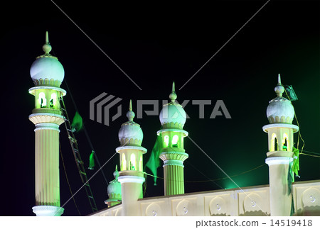 Muslim (Arab) Mosque, Kovalam, Kerala, South India 14519418