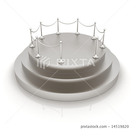 3D podium 14519820