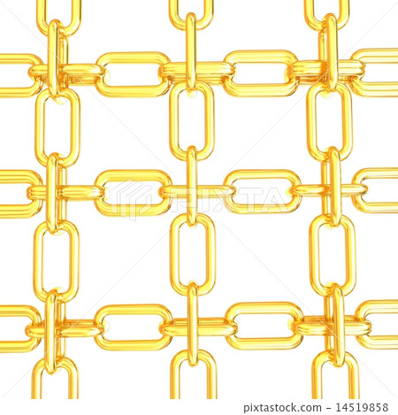 Gold chains background Gold chains background 14519858